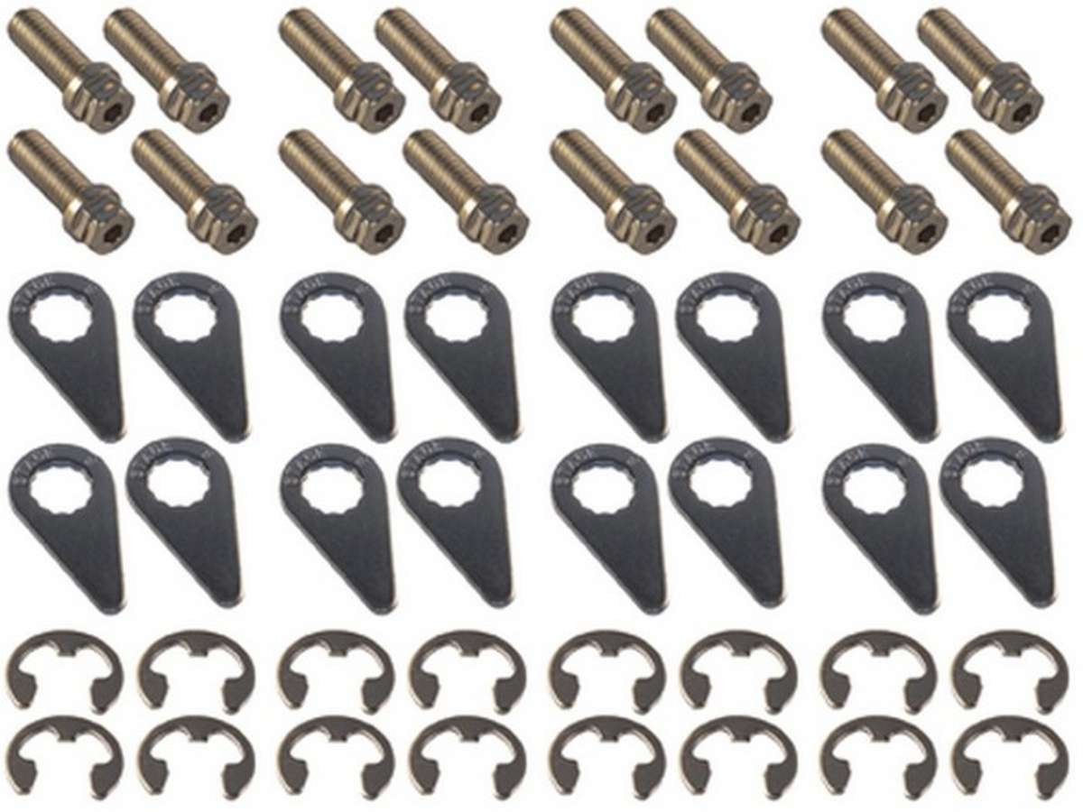Stage 8 1.25 Header Bolt Kit for Small Block Ford 8913B 